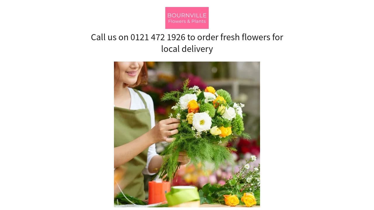 BOURNVILLE FLOWERS AND PLANTS LIMITED website screenshot