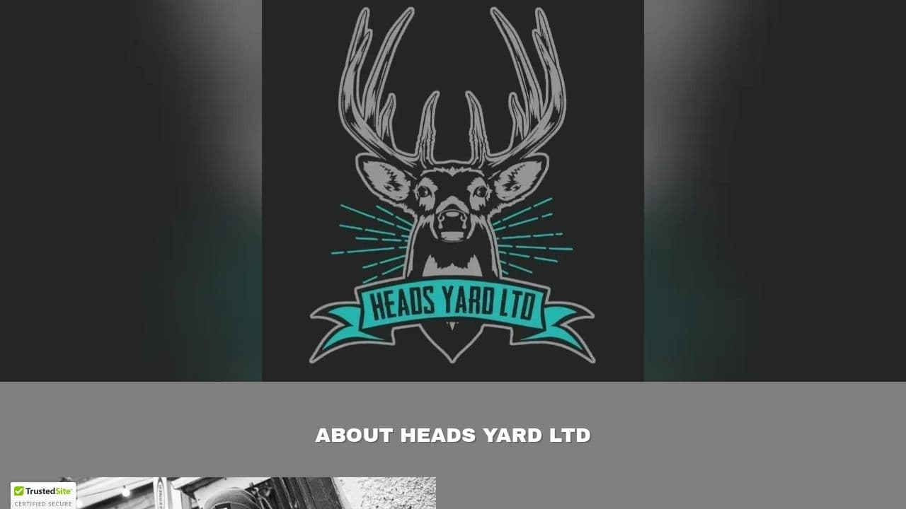 HEADS YARD LIMITED website screenshot