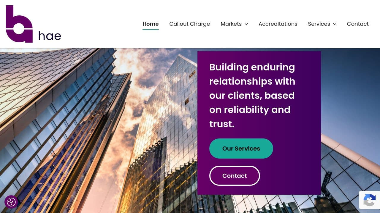 HESTON APEX (EUROPE) LIMITED website screenshot