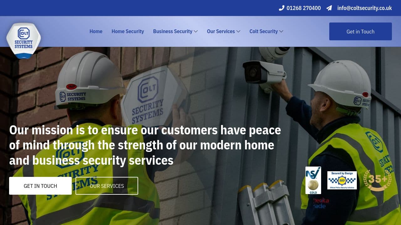 24-7 CCTV SECURITY LIMITED website screenshot