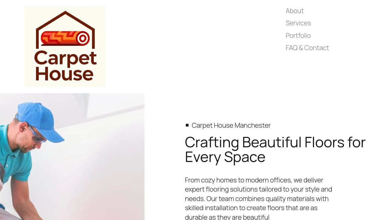CARPET HOUSE LTD website screenshot