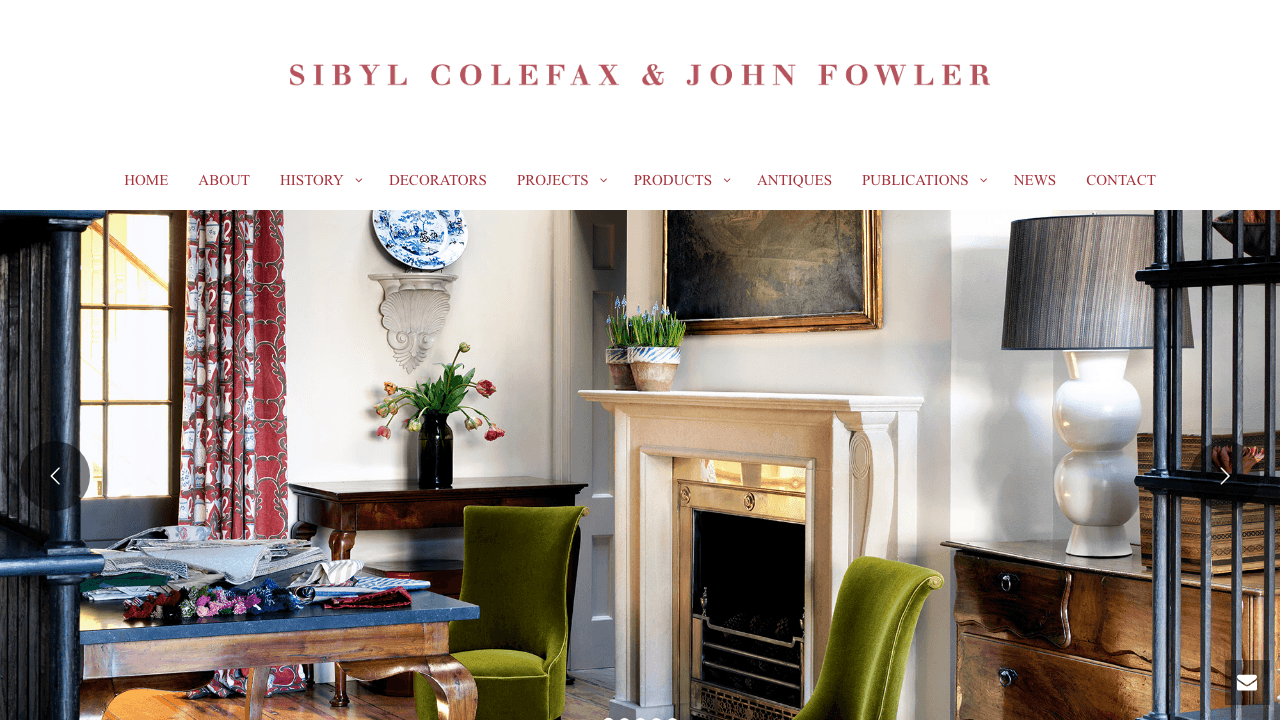 Sibyl Colefax & John Fowler