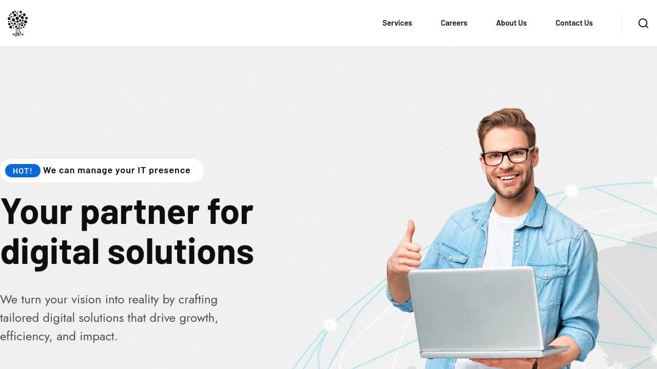 ALI TECH SERVICES LTD website screenshot