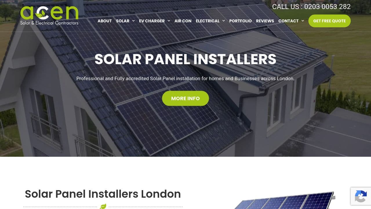 ACP SOLAR LIMITED website screenshot