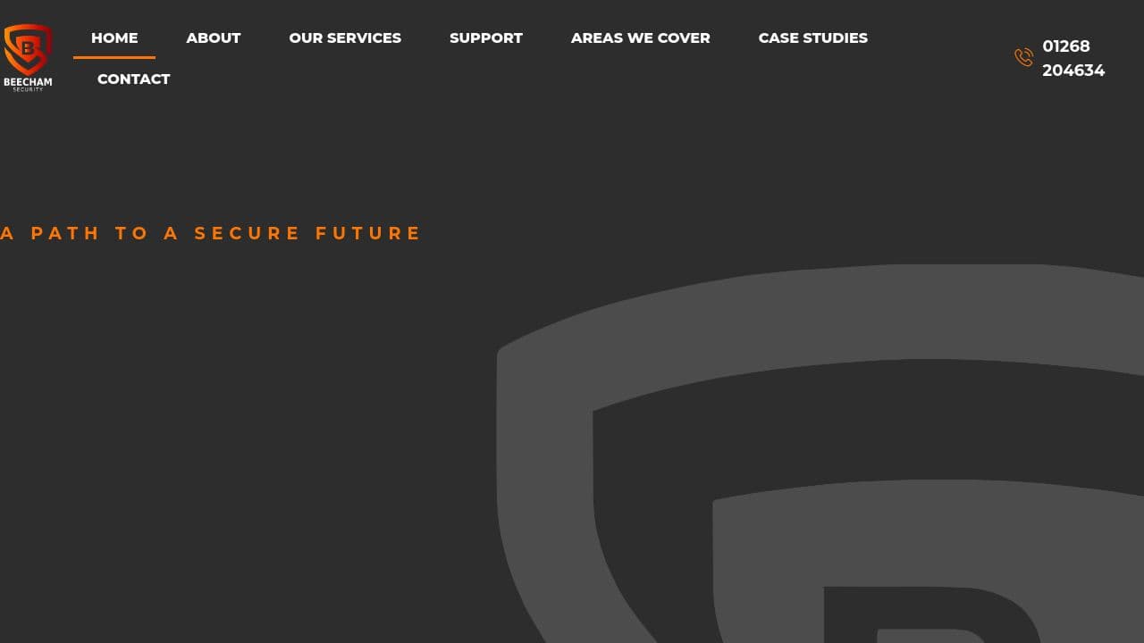 BEECHAM SECURITY LIMITED website screenshot