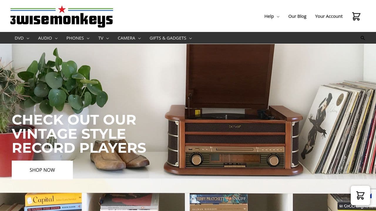 3 WISE MONKEYS SERVICES LIMITED website screenshot