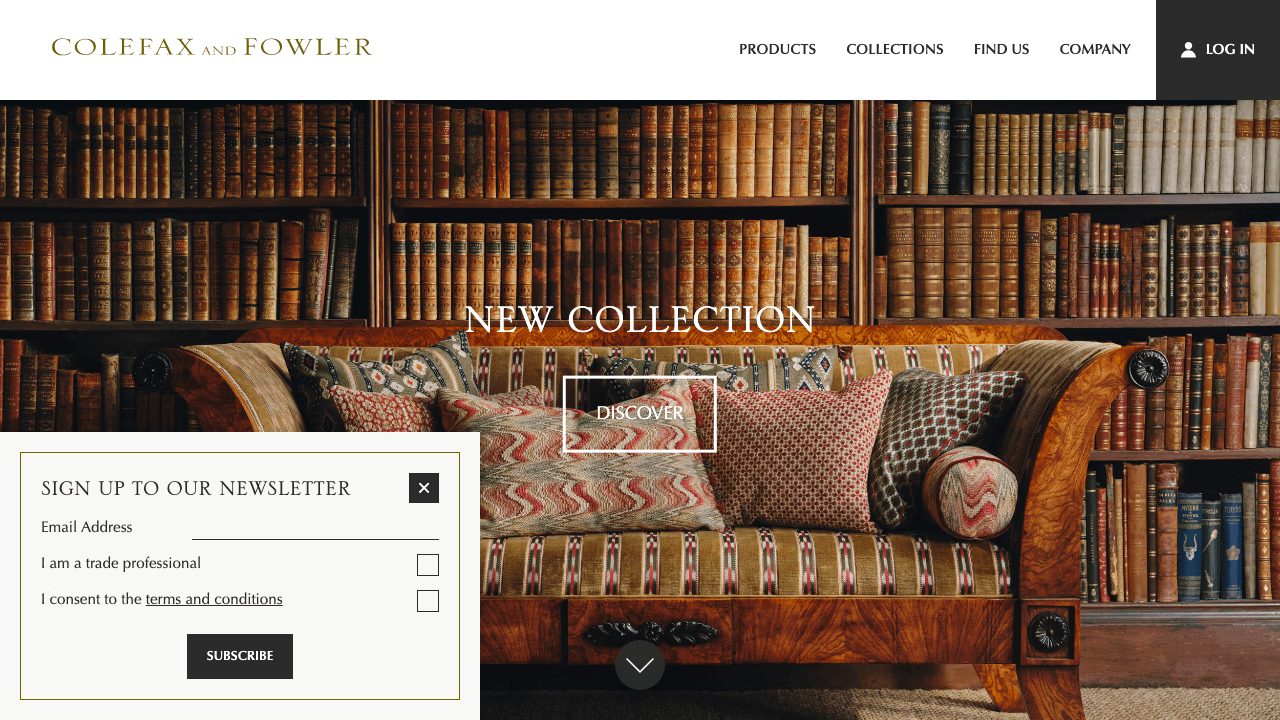 Colefax & Fowler — Soft Furnishings in London