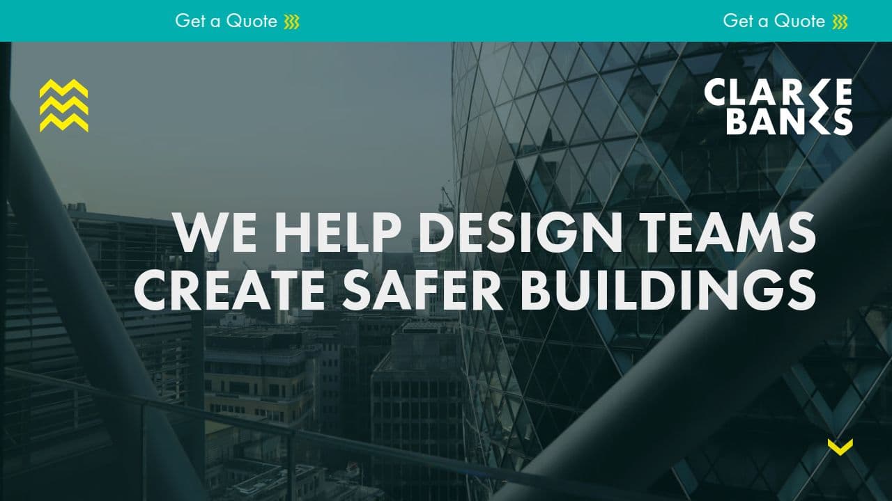 CLARKE BANKS (BUILDING SAFETY) LIMITED website screenshot