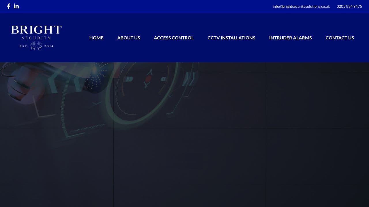 BRIGHT FIRE AND SECURITY ENGINEERING LTD website screenshot
