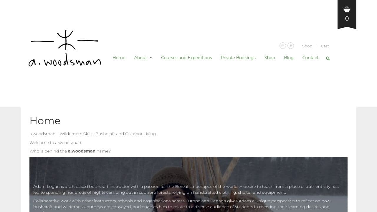 AV WOODSMAN LIMITED website screenshot