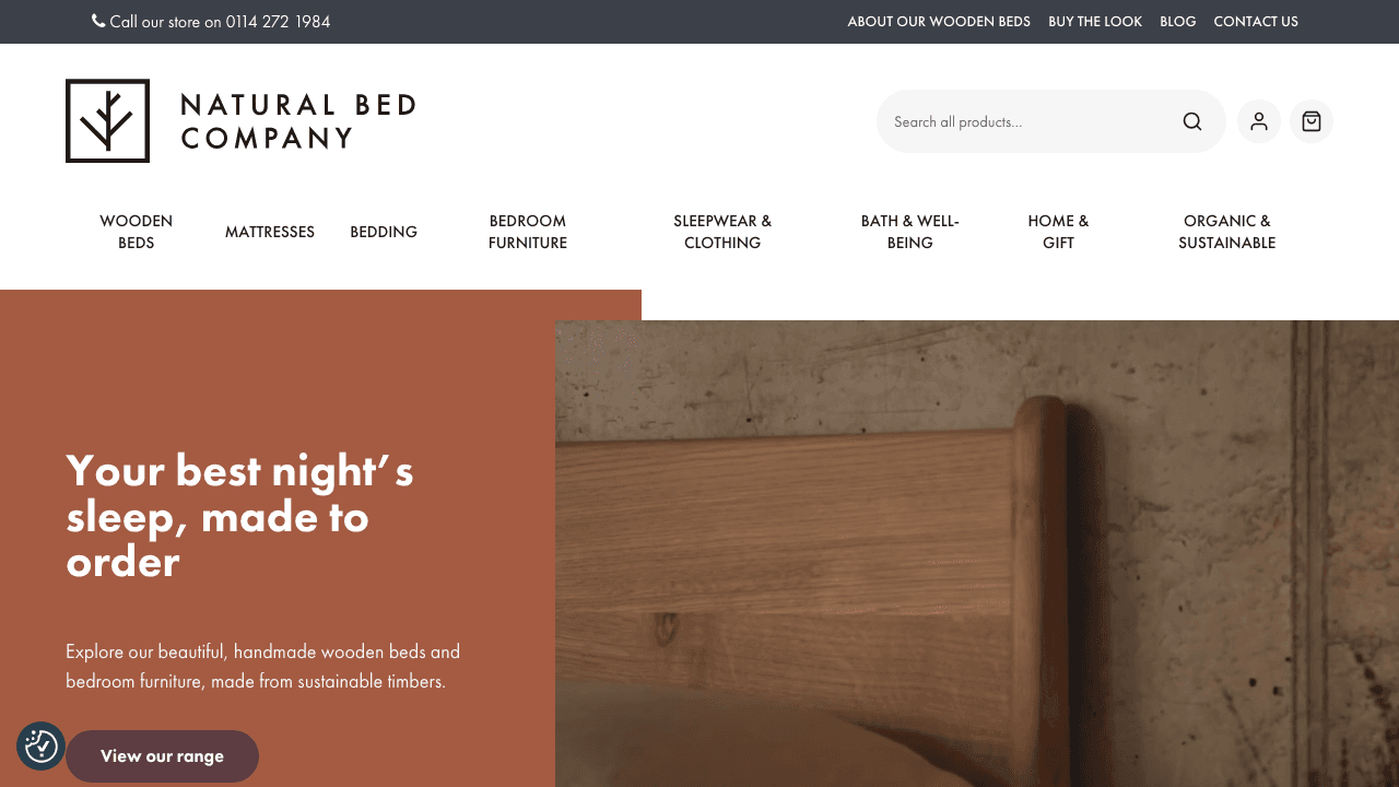 Natural Bed Company — Bedrooms in Sheffield