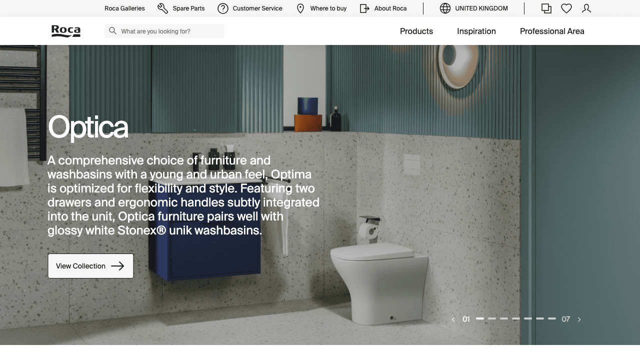 Roca Ltd — Bathrooms in Wolverhampton