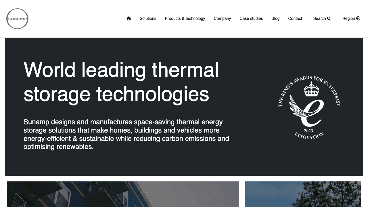 Sunamp Ltd — Eco & Sustainable in East Lothian