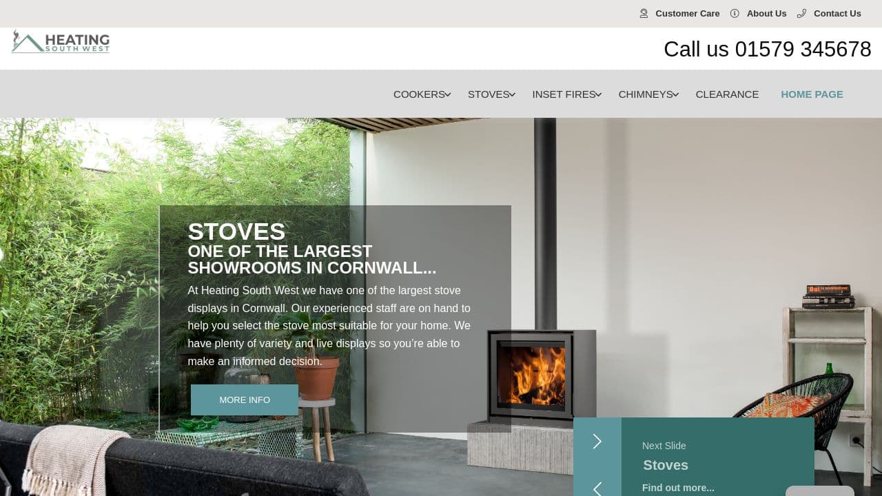 HEATING (SOUTHWEST) LIMITED website screenshot
