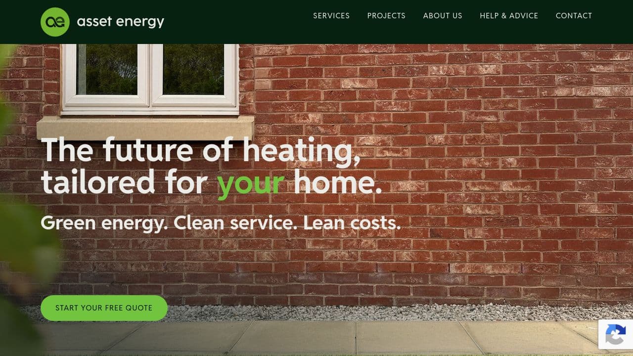 ASSET ENERGY SOLUTIONS LTD website screenshot