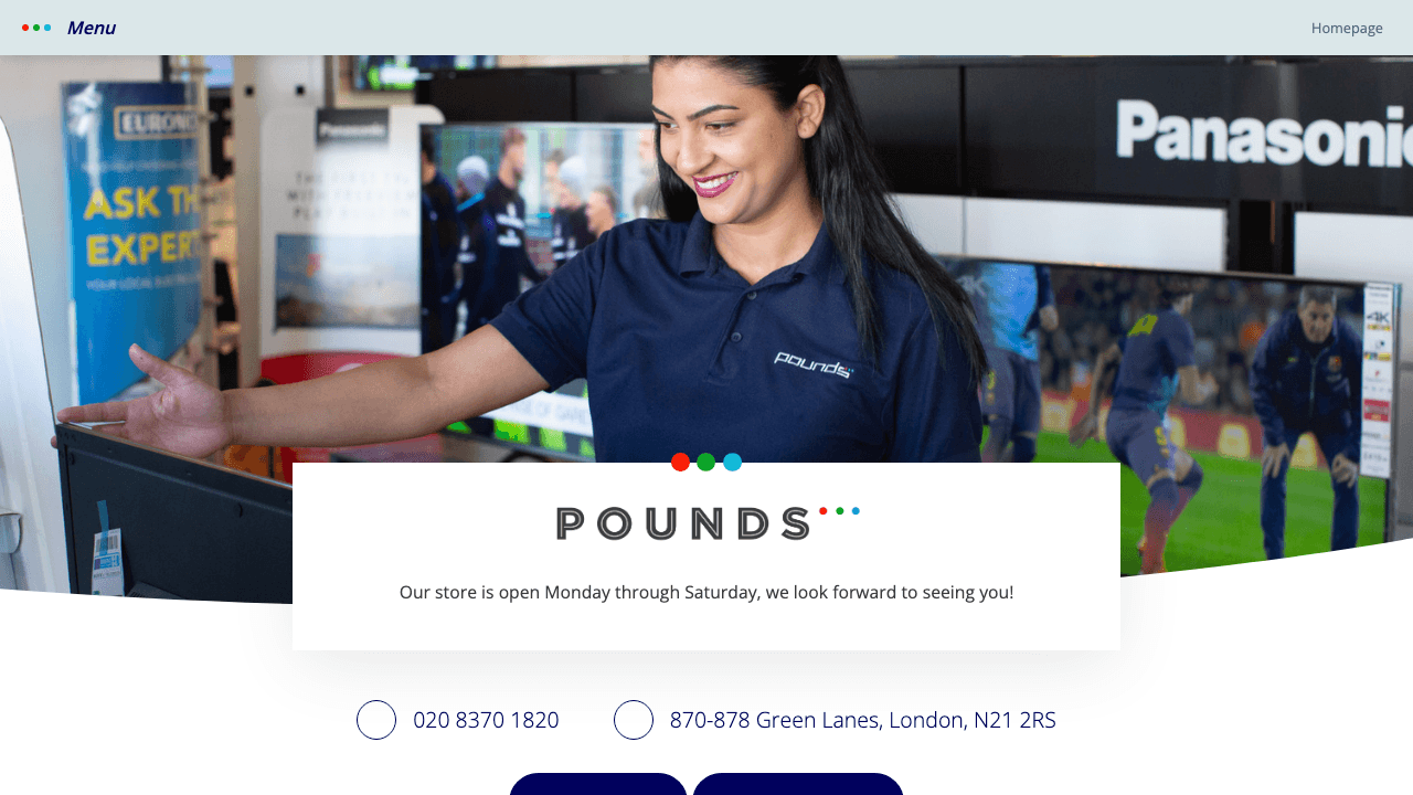 Pounds TV — Appliances in Enfield, Middlesex