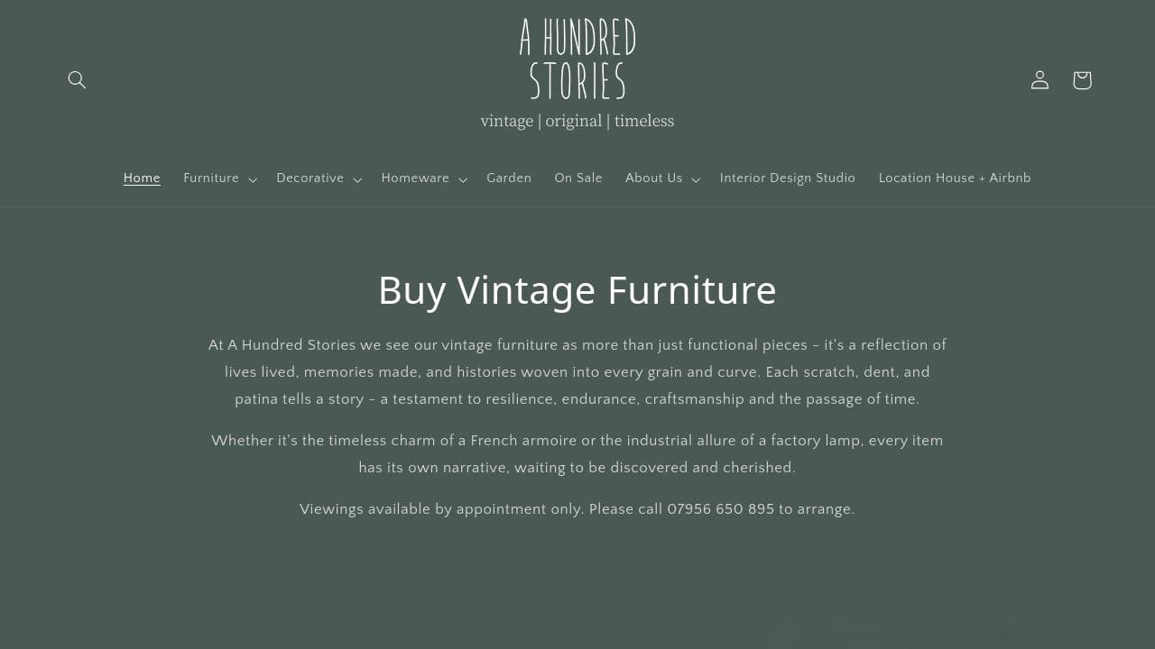 A HUNDRED STORIES LTD website screenshot