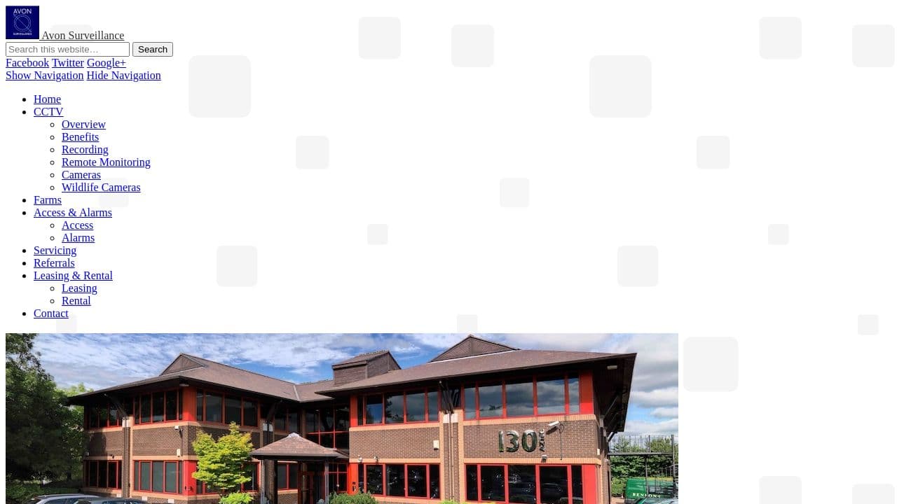 AVON SURVEILLANCE LIMITED website screenshot