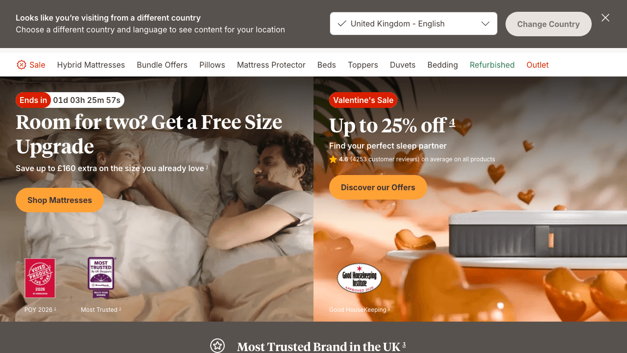 Emma Sleep UK Ltd — Bedrooms in London