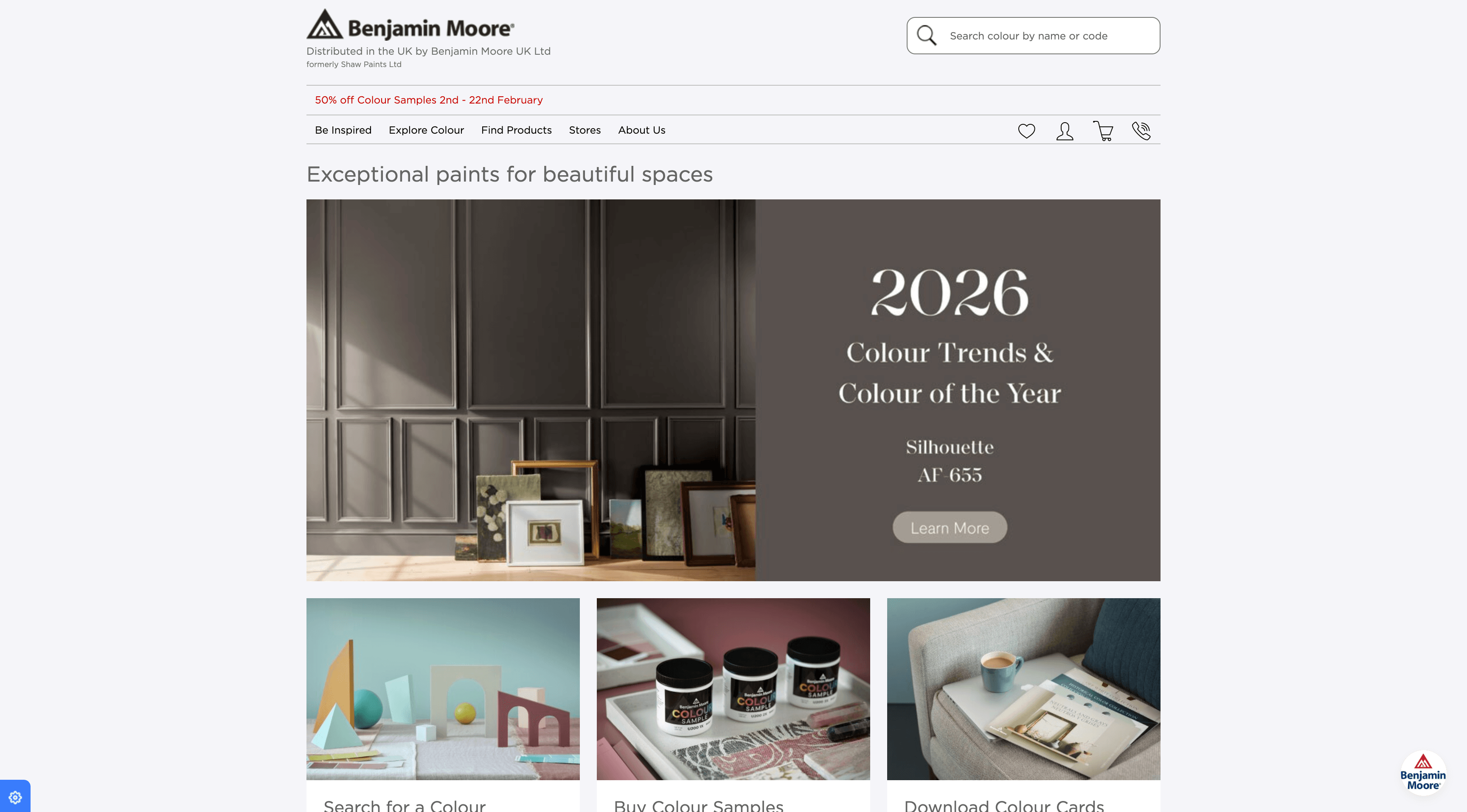 Benjamin Moore Paint UK
