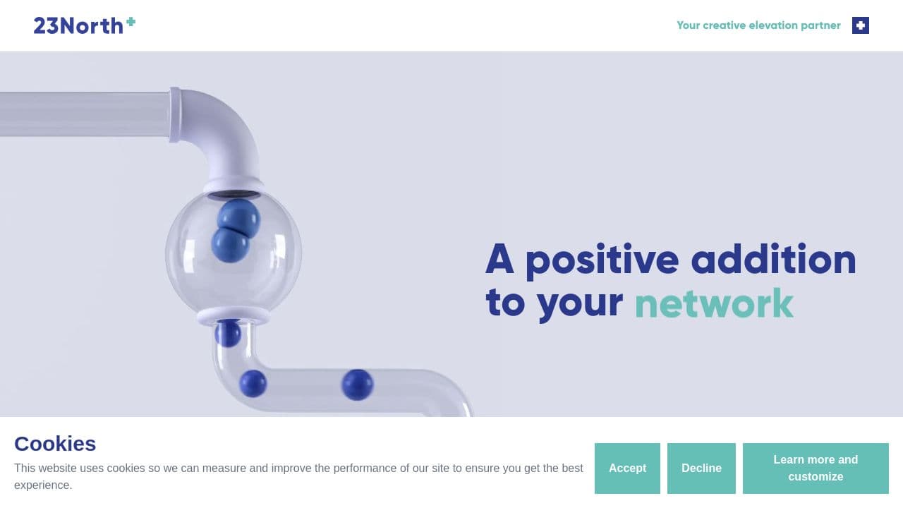 23 NORTH LTD website screenshot