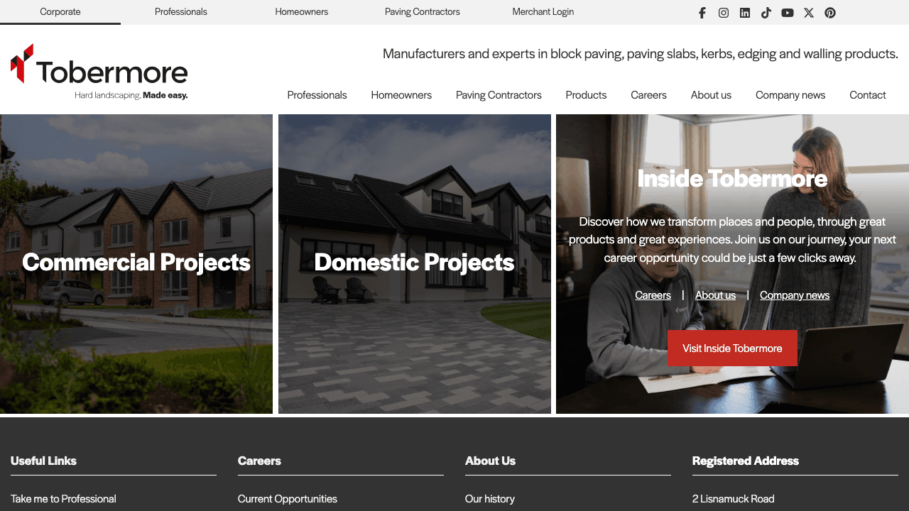 Tobermore Concrete Products — Building Services in Magherafelt