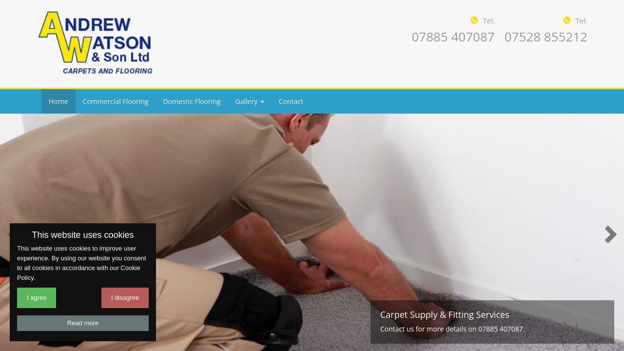 ANDREW WATSON AND SON LIMITED website screenshot