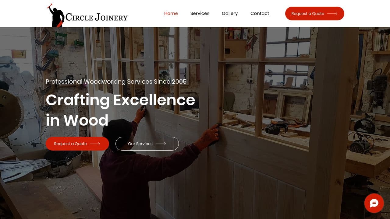 2020 JOINERY AND CONSTRUCTION LIMITED website screenshot