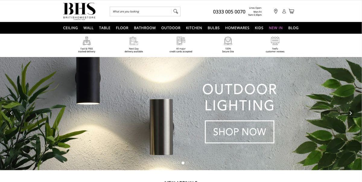 BHS Lighting Ltd — Lighting in London