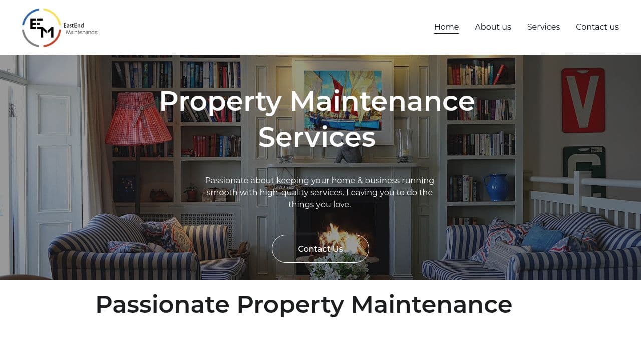 24/7 MAINTENANCE LONDON LTD website screenshot