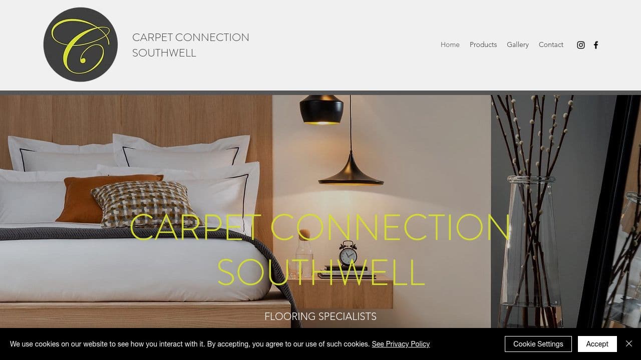 CARPET CONNECTION SOUTHWELL LIMITED website screenshot