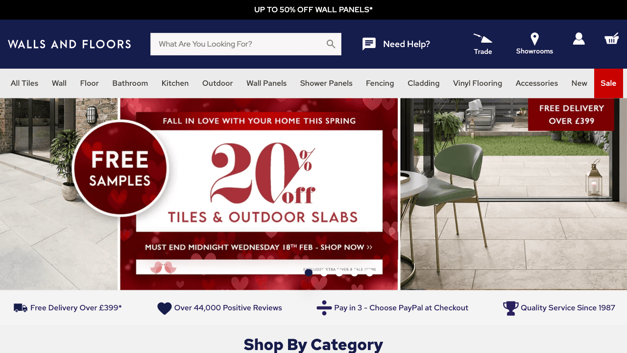Walls and Floors Ltd — Tiles in Kettering