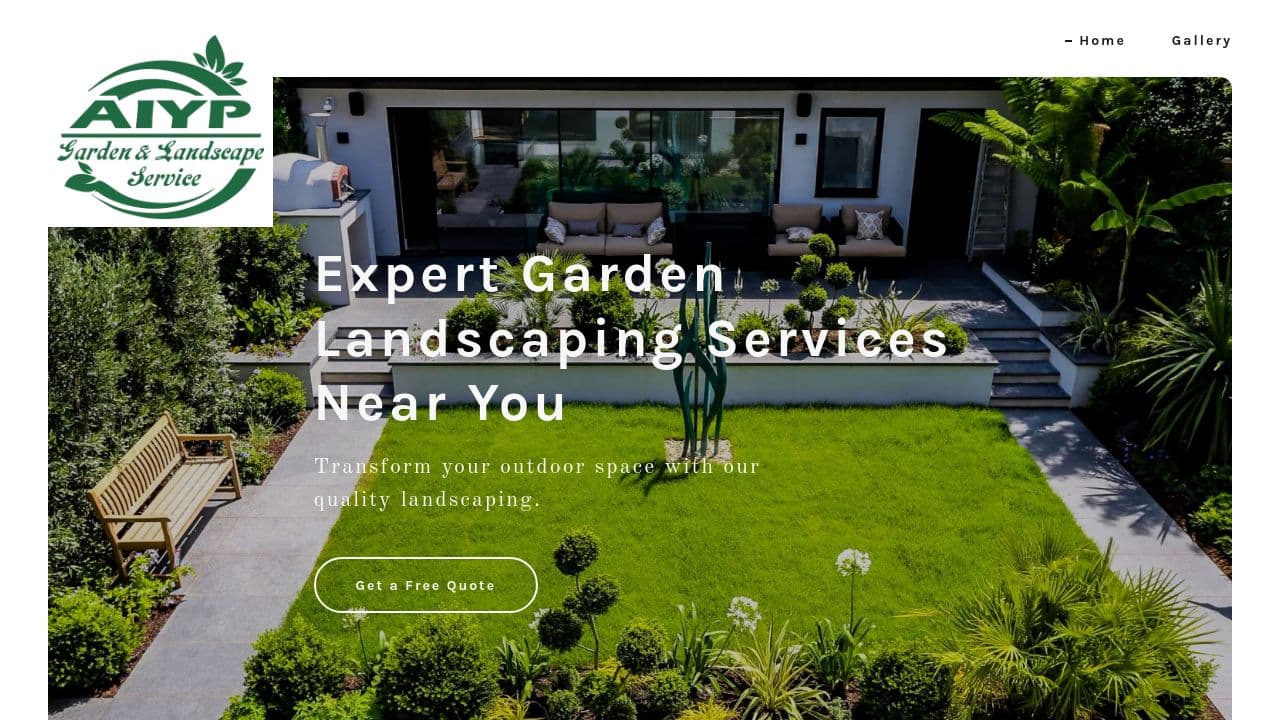 AIYP LTD website screenshot