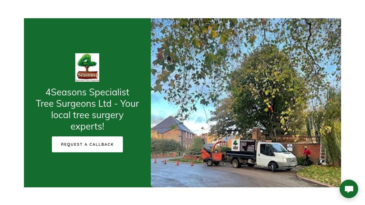 4SEASONS SPECIALIST TREE SURGEONS LIMITED website screenshot