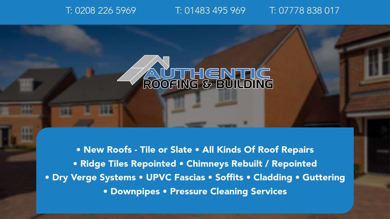 AUTHENTIC BUILDING AND ROOFING LTD website screenshot