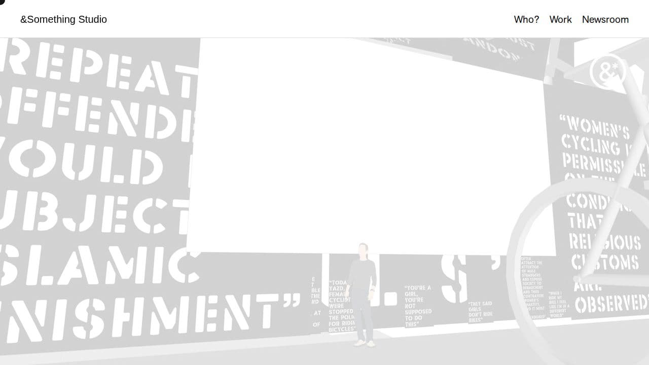 &SOMETHING STUDIO LTD website screenshot