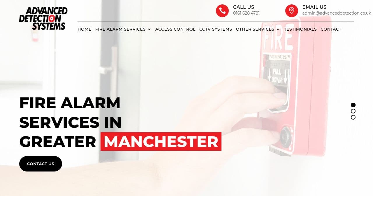 ADVANCED DETECTION SYSTEMS LIMITED website screenshot