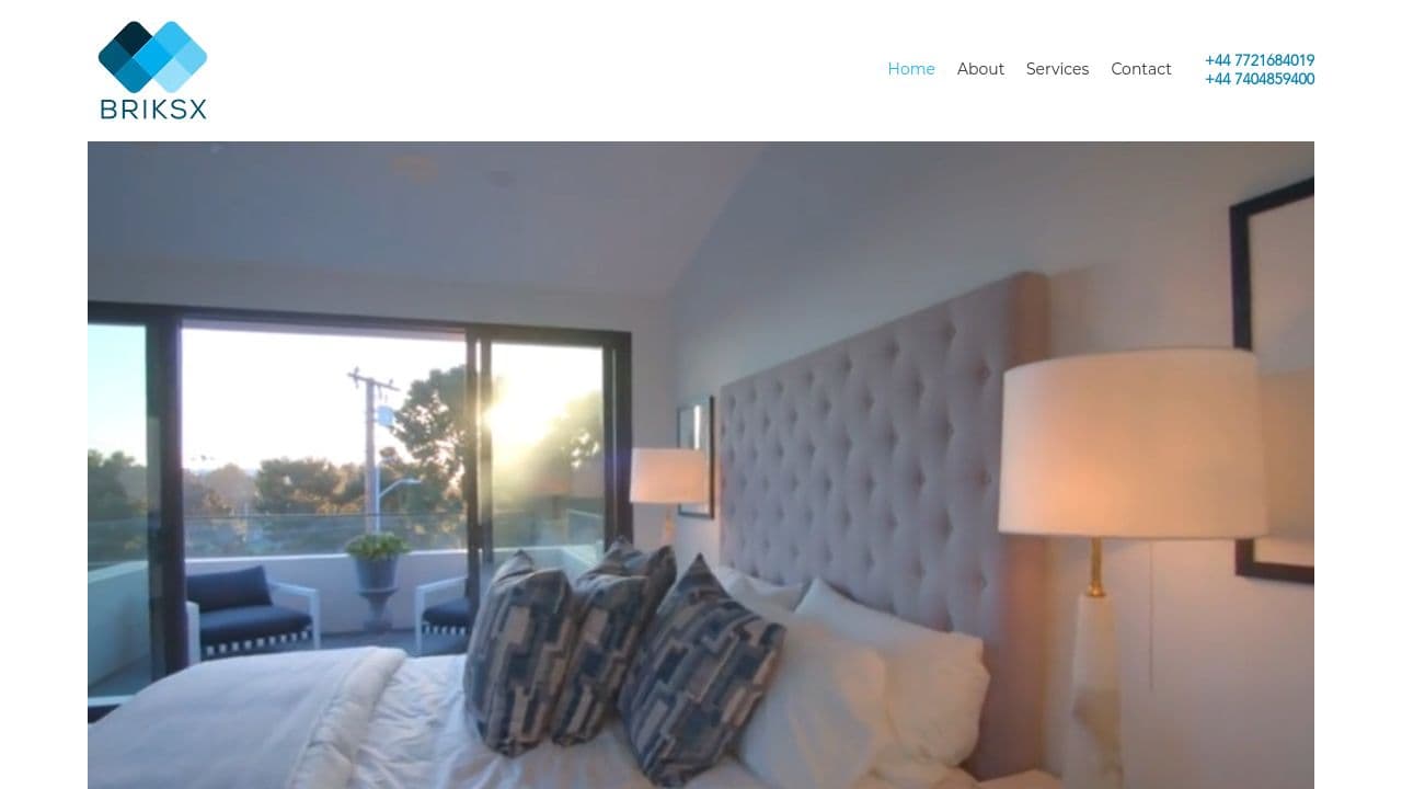 BRIKSX LTD website screenshot