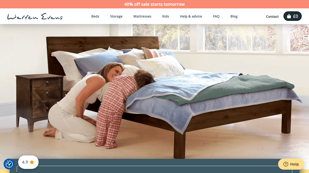 Warren Evans Beds