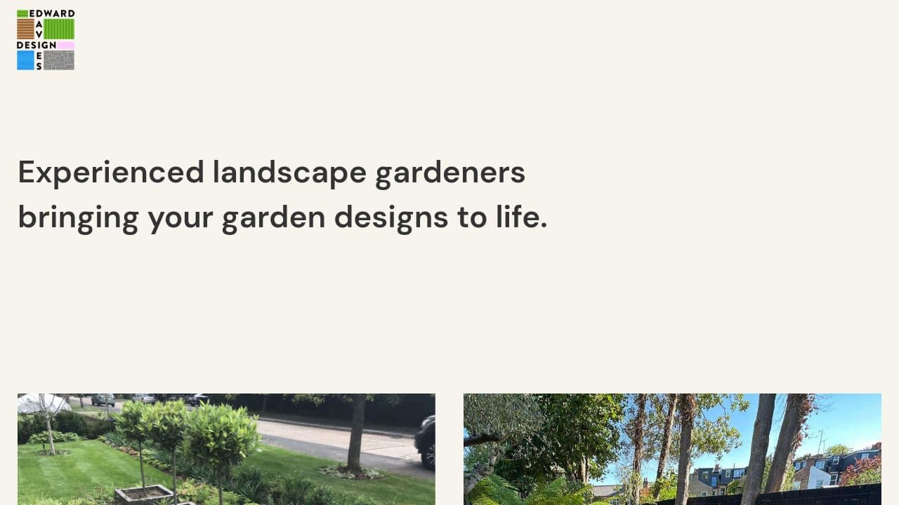 EDWARD DAVIES DESIGN LIMITED website screenshot