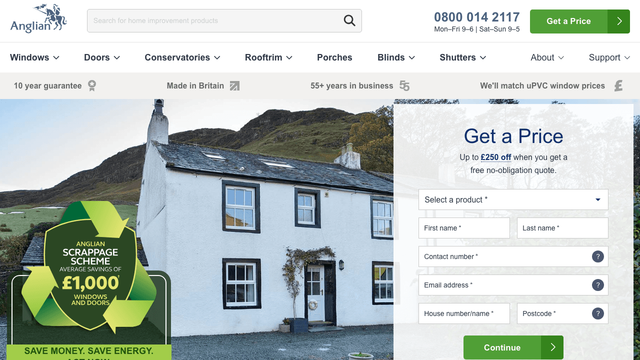 Anglian Home Improvements — Conservatories in Norwich