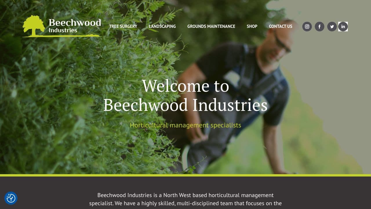 BEECHWOOD INDUSTRIES LIMITED website screenshot