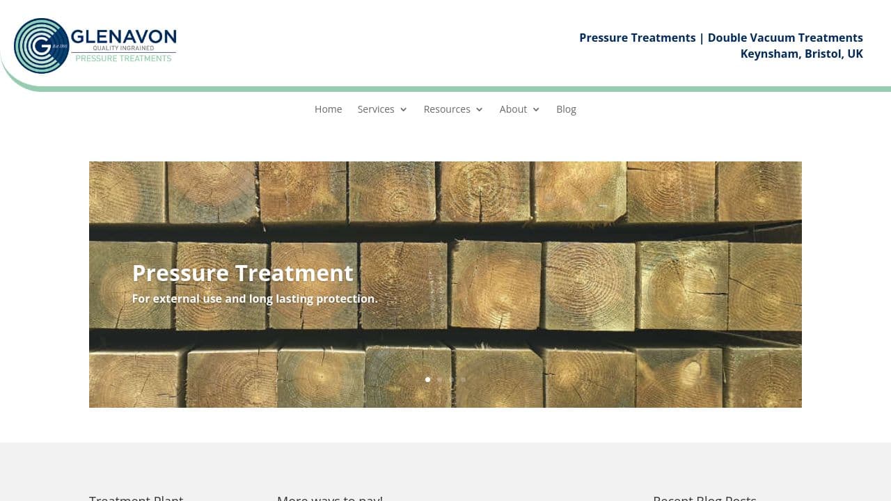 GLENAVON TIMBER SERVICES LTD website screenshot