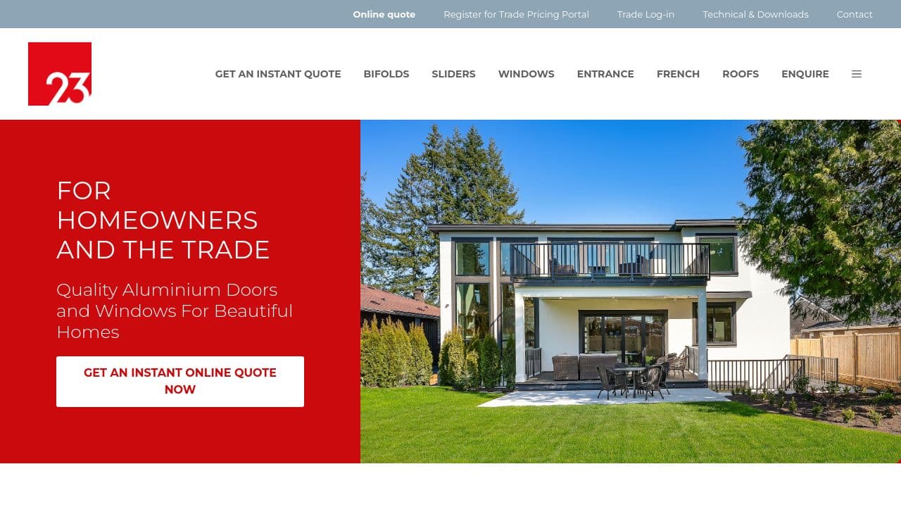 23 DOORS LTD. website screenshot