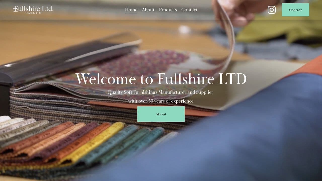 FULLSHIRE LIMITED website screenshot