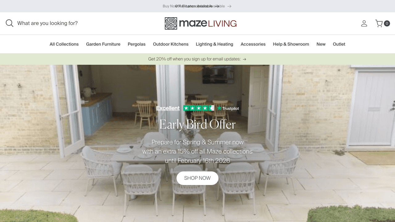 Maze Living — Garden & Outdoor in Haverhill