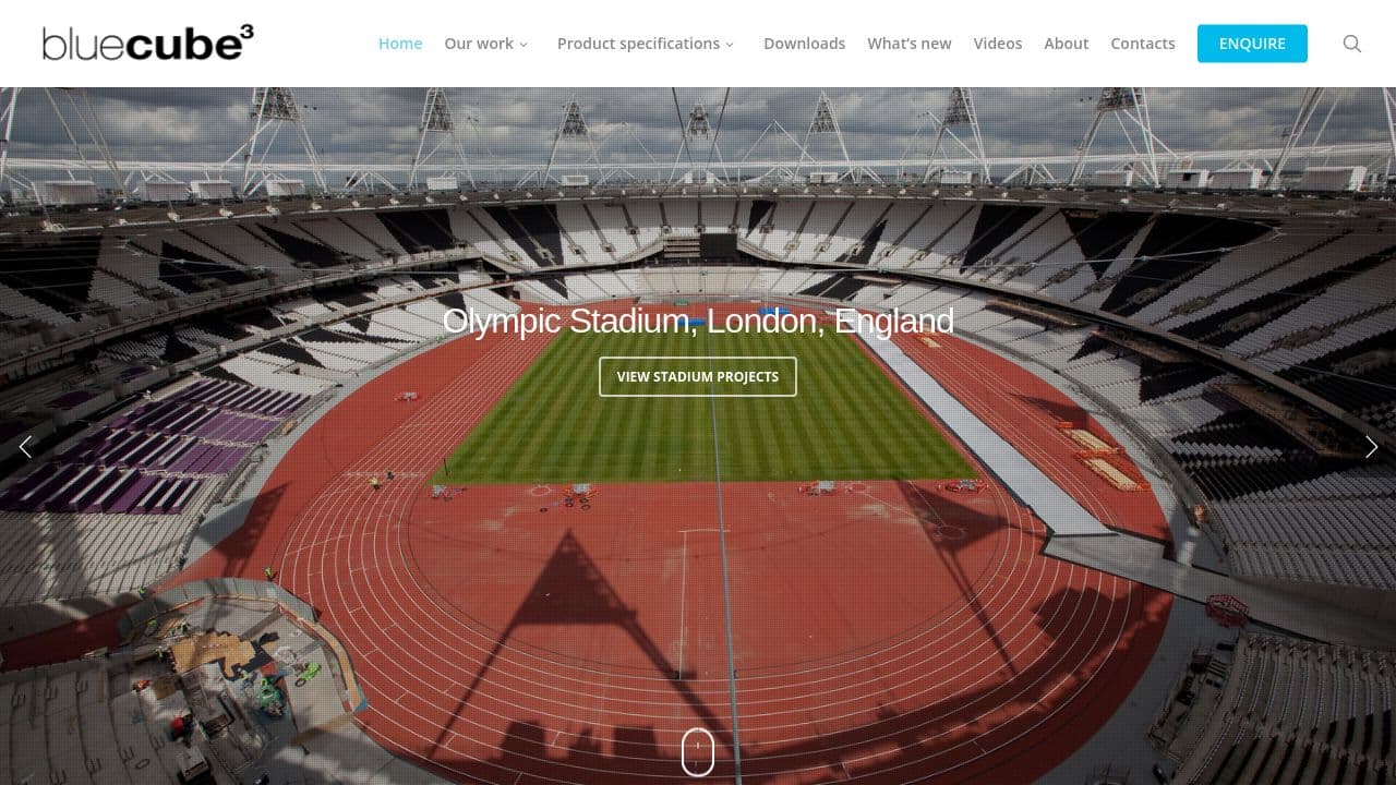 BLUE CUBE SEATING LIMITED website screenshot
