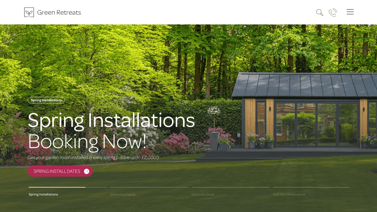Green Retreats Garden Rooms