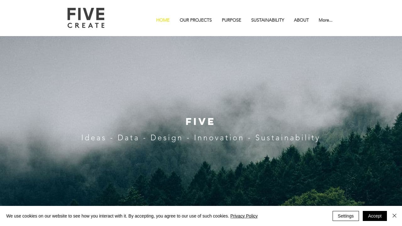 23 FIVE DESIGN LIMITED website screenshot