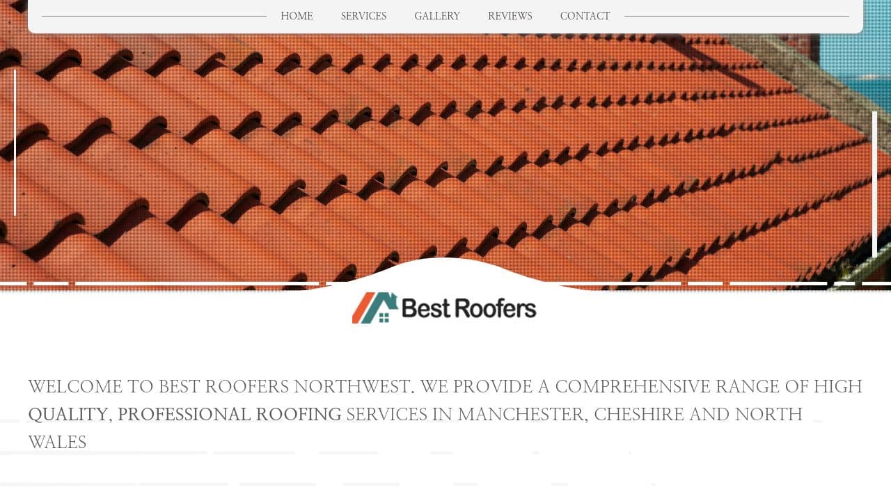 BEST ROOFERS NORTH WEST LTD website screenshot